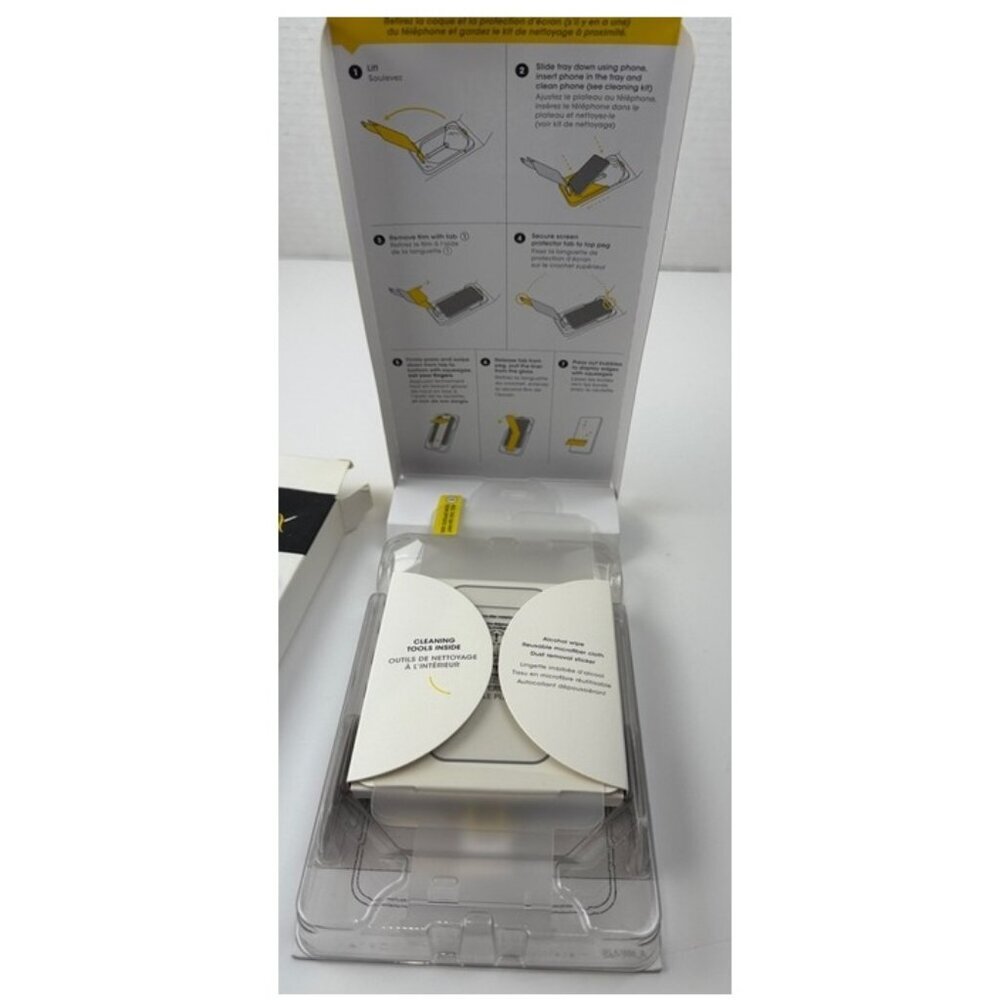 OtterBox Alpha Flex Glass Screen Protector Samsung Galaxy S23+ Clear NIB - Picture 2 of 6